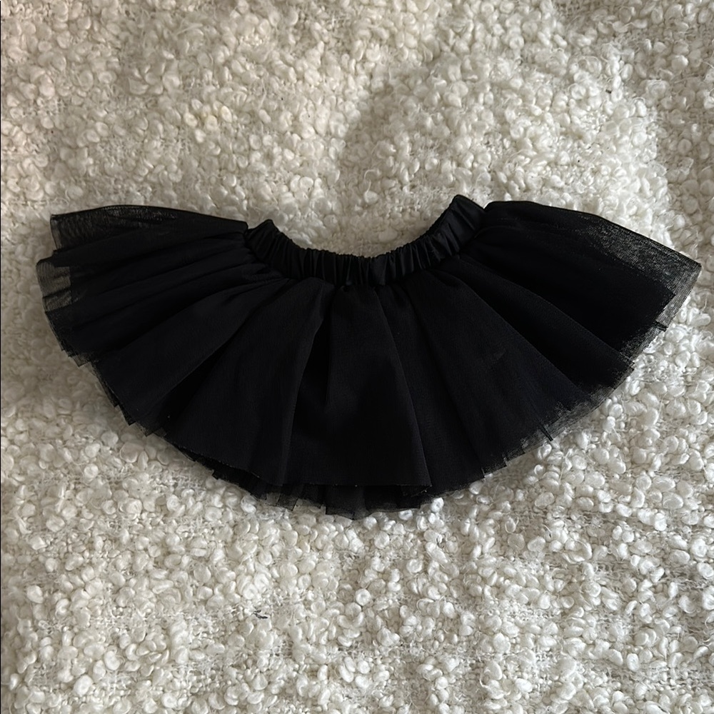Black Tulle Skirt